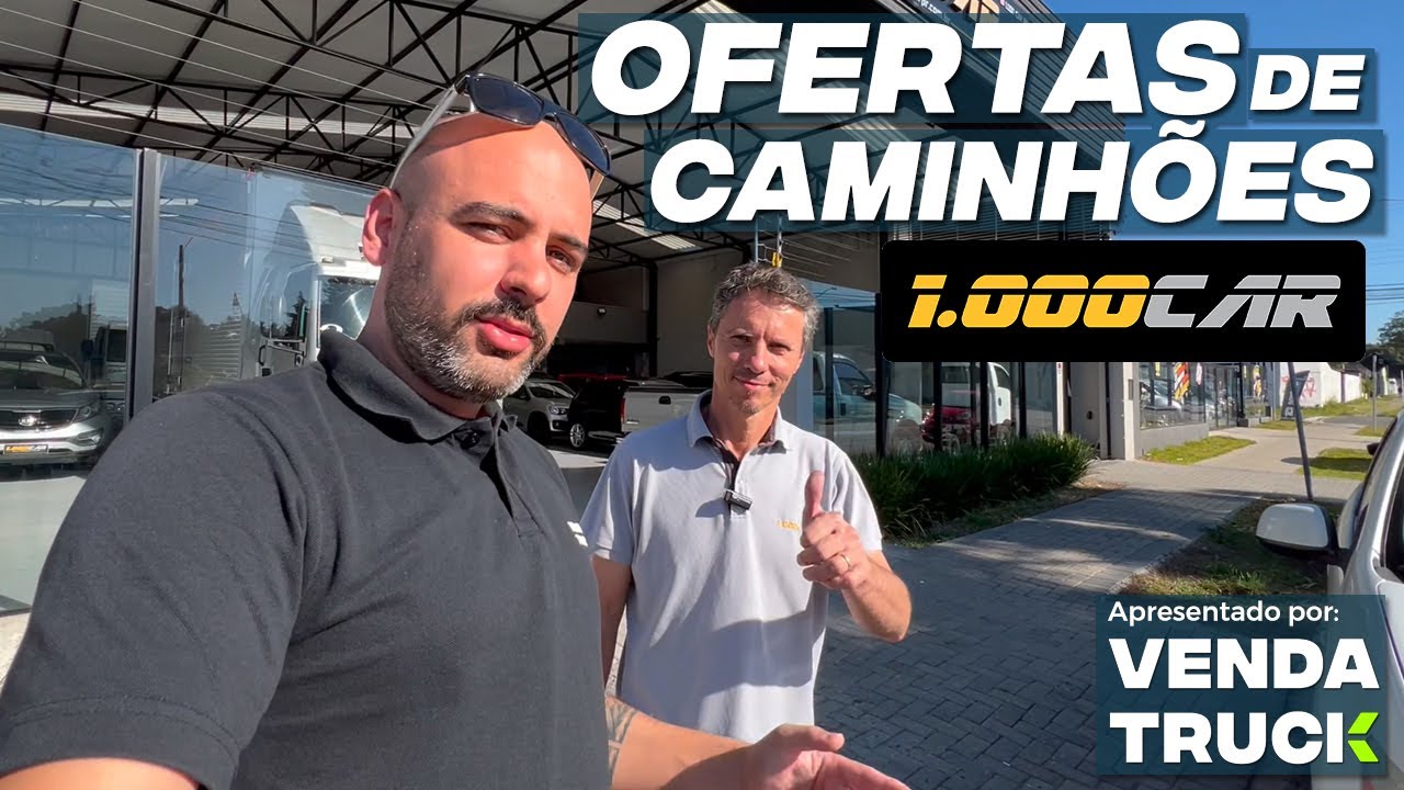 ESTOQUE COMPLETO DOS CAMINHÕES À VENDA DA LOJA 1000CAR CURITIBA │ CAMINHÕES 3/4 E MUITO MAIS...
