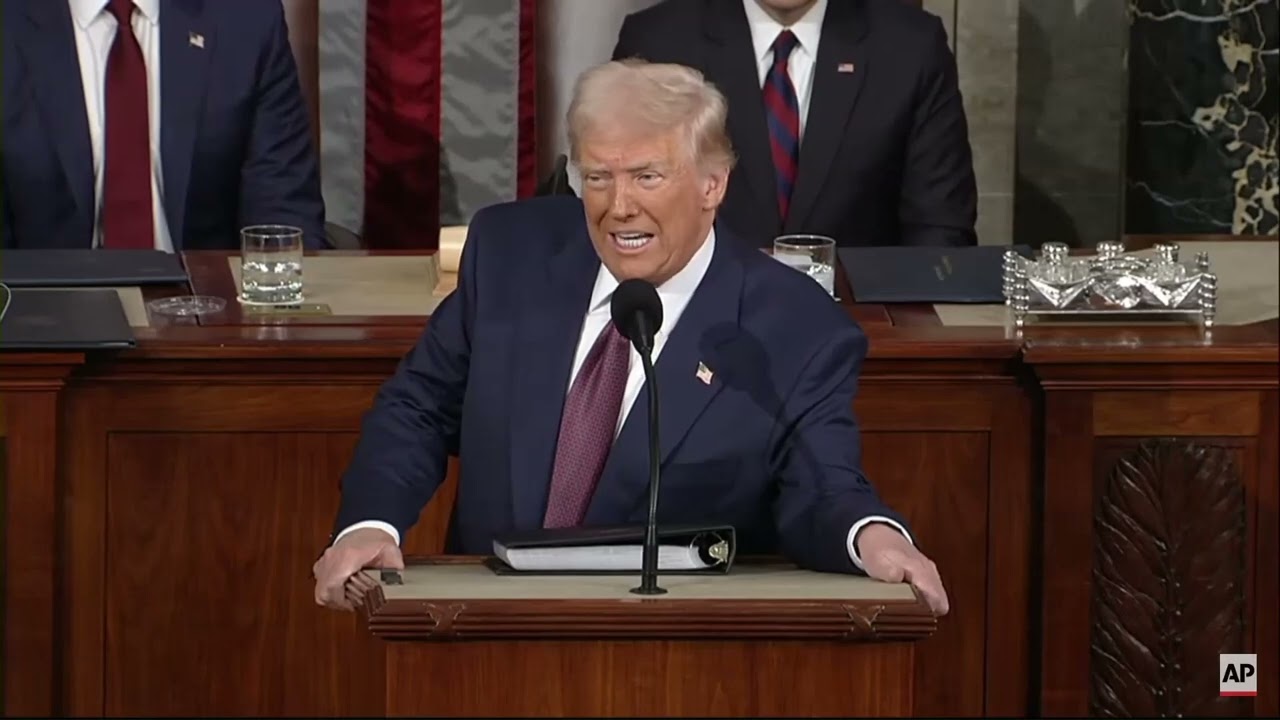 "Trump’s Bold Vision for America: LIVE Address to Congress – March 4, 2025"