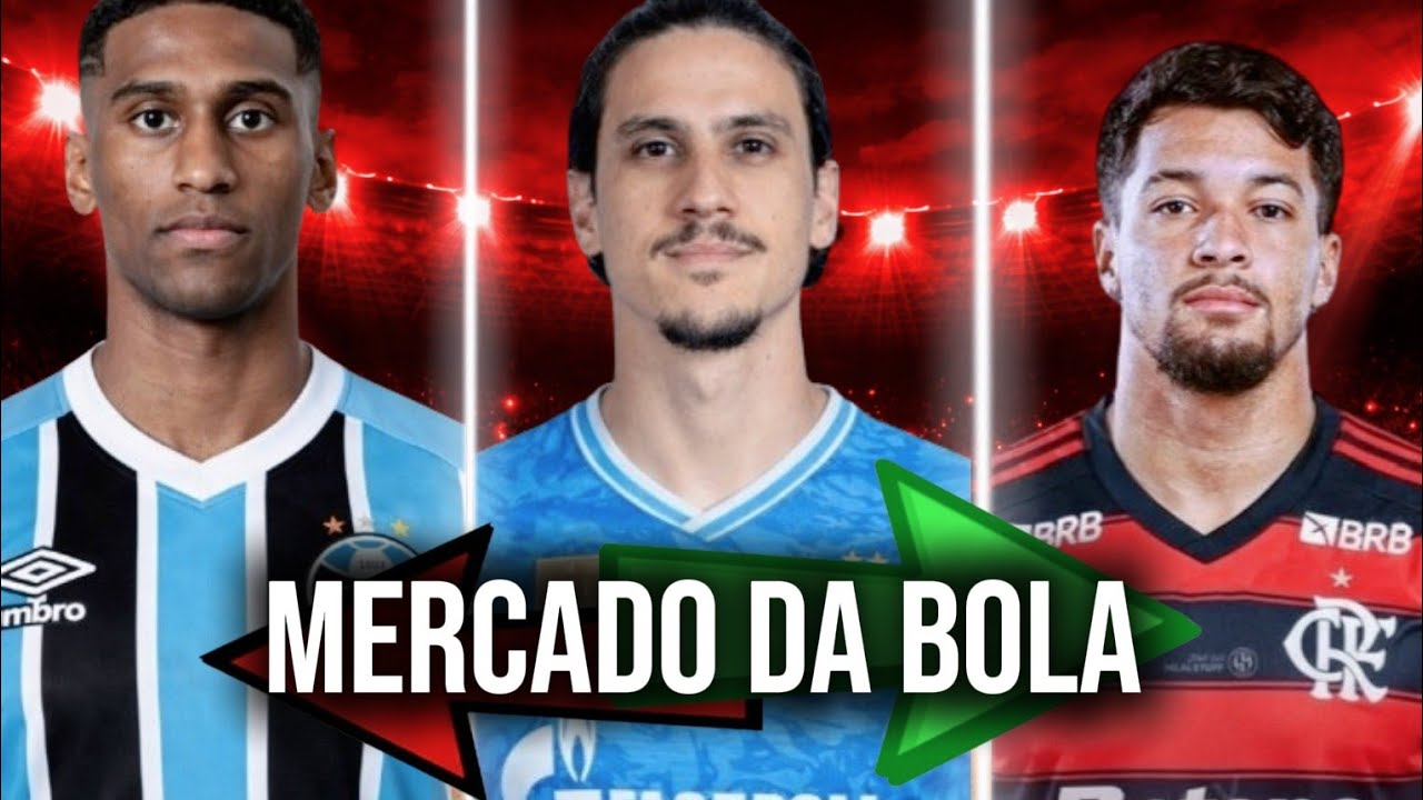 MERCADO DA BOLA DO FUTEBOL BRASILEIRO Atualizado!!!
