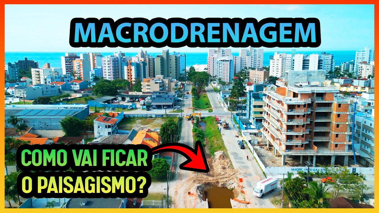 E o Paisagismo da Av. Paraná? Como ficará a Macrodrenagem? Matinhos PR - Litoral do Paraná