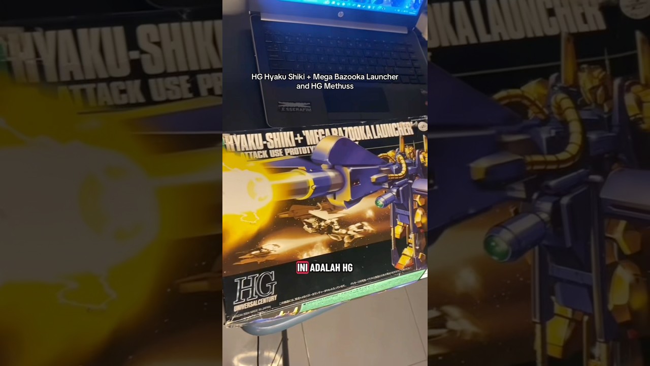 HG Hyaku Shiki + Mega Bazooka Launcher dan HG Methuss! #gundam #gundamindonesia #gunpla