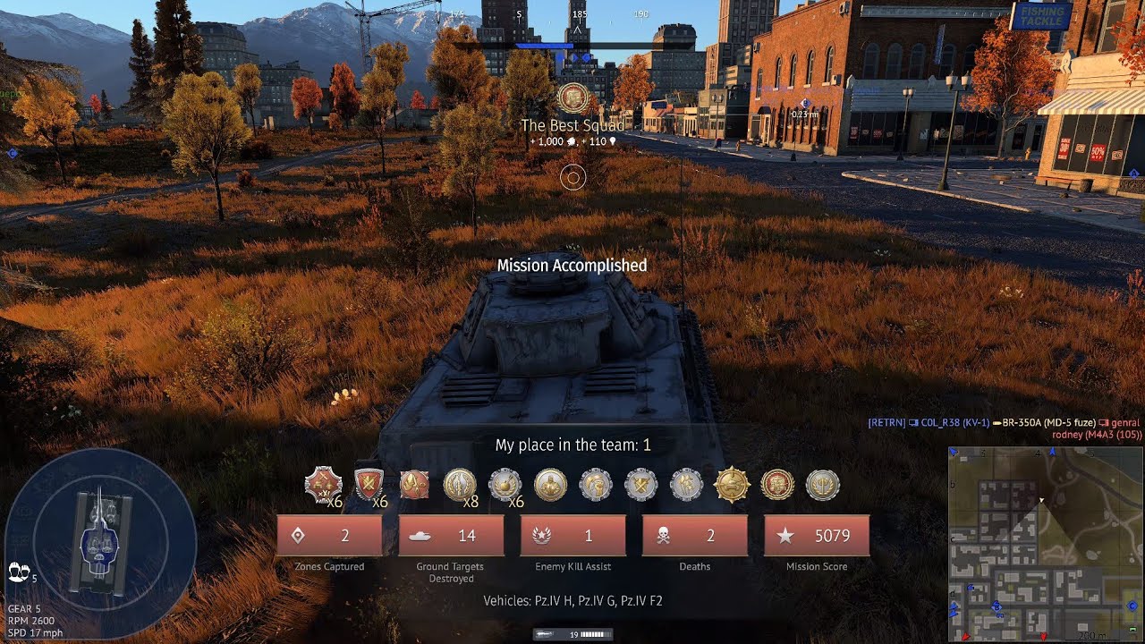 Panzer IV is pretty darn good