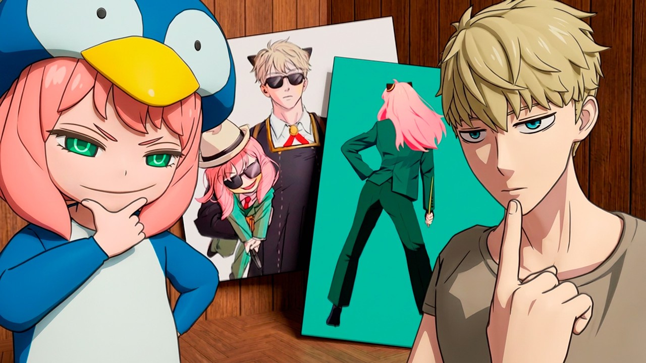 Anya Forger e Loid REAGEM a FAN ARTES de Spy x Family Vr