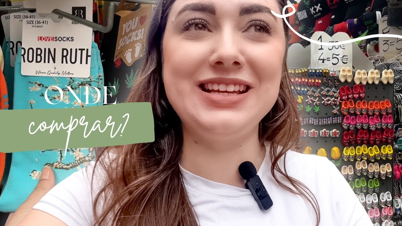 ONDE COMPRAR SOUVENIR EM AMSTERDAM
