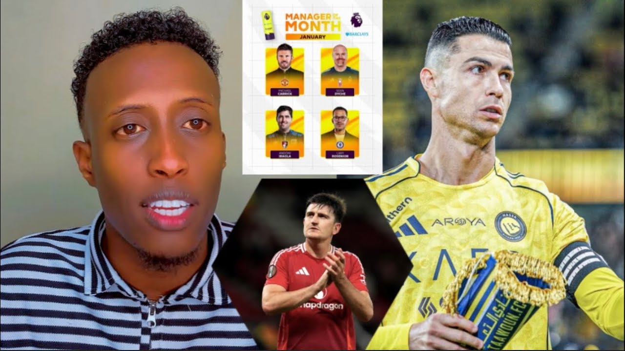 Ronaldo Oo Mar kale Diiday Inuu Ciyaaro Caawa, Maguire Oo United Ku Fadhiisanaya, Abalmarinada Bisha