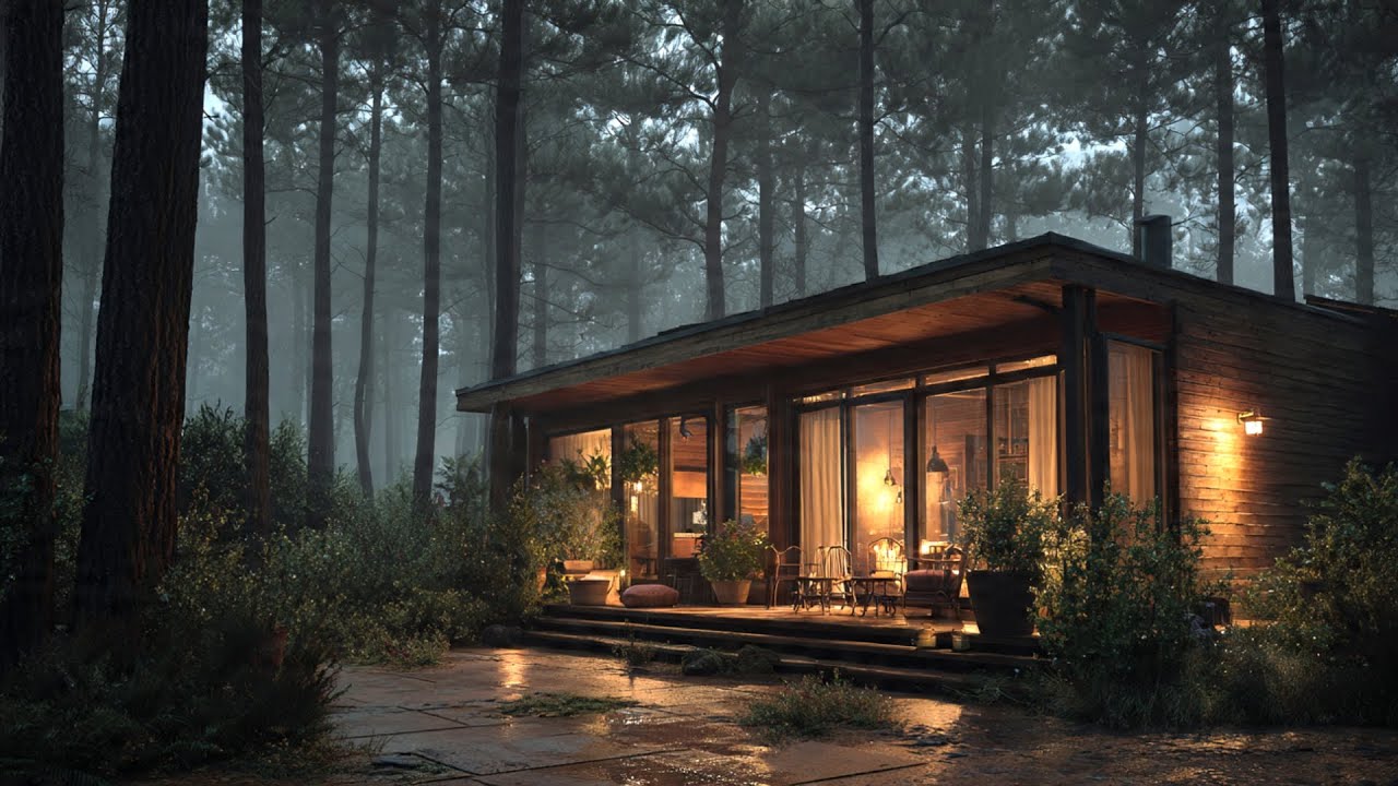 Best Rain in the Forest at Night 🌲 | Sleep Deeply with Rain Sounds