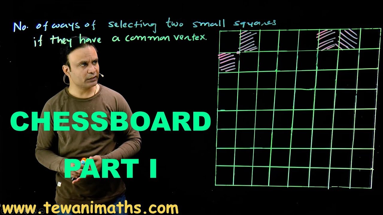 Permutation and combination | chess board problems | JEE Maths by Ghanshyam Tewani | Cengage Le