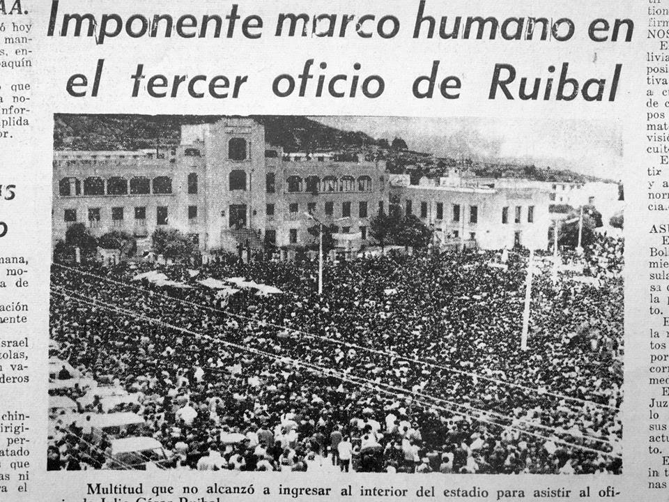 kathryn kuhlman habla del boliviano Julio Cesar Ruibal