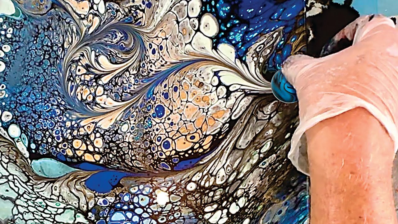 Large Swipe with Marble Wreck