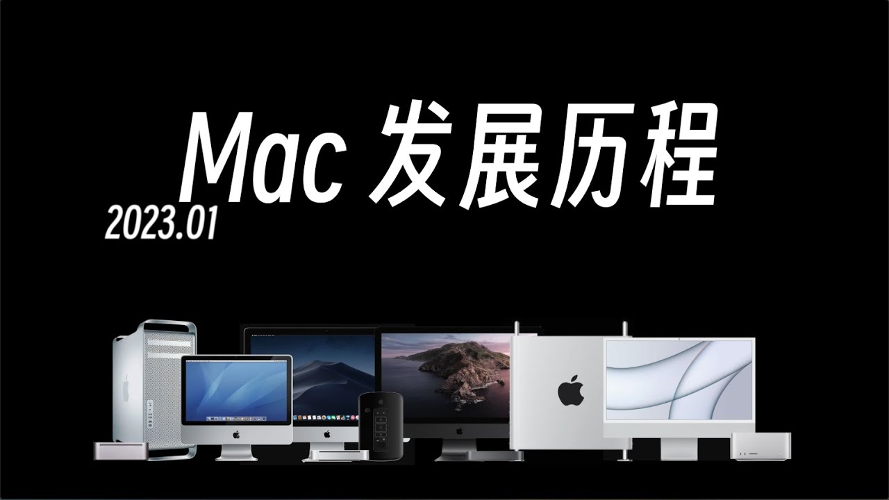 「塵封」Mac發展歷程