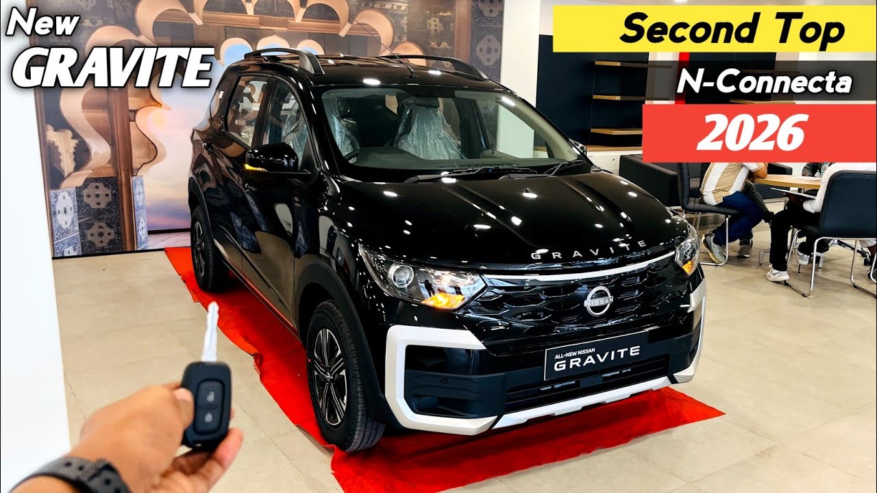 New Nissan GRAVITE Second Top N-Connecta  2026 ❣️| मात्र ₹7.20 लाख में Nissan कि 7 Seater MPV कार 🤑|