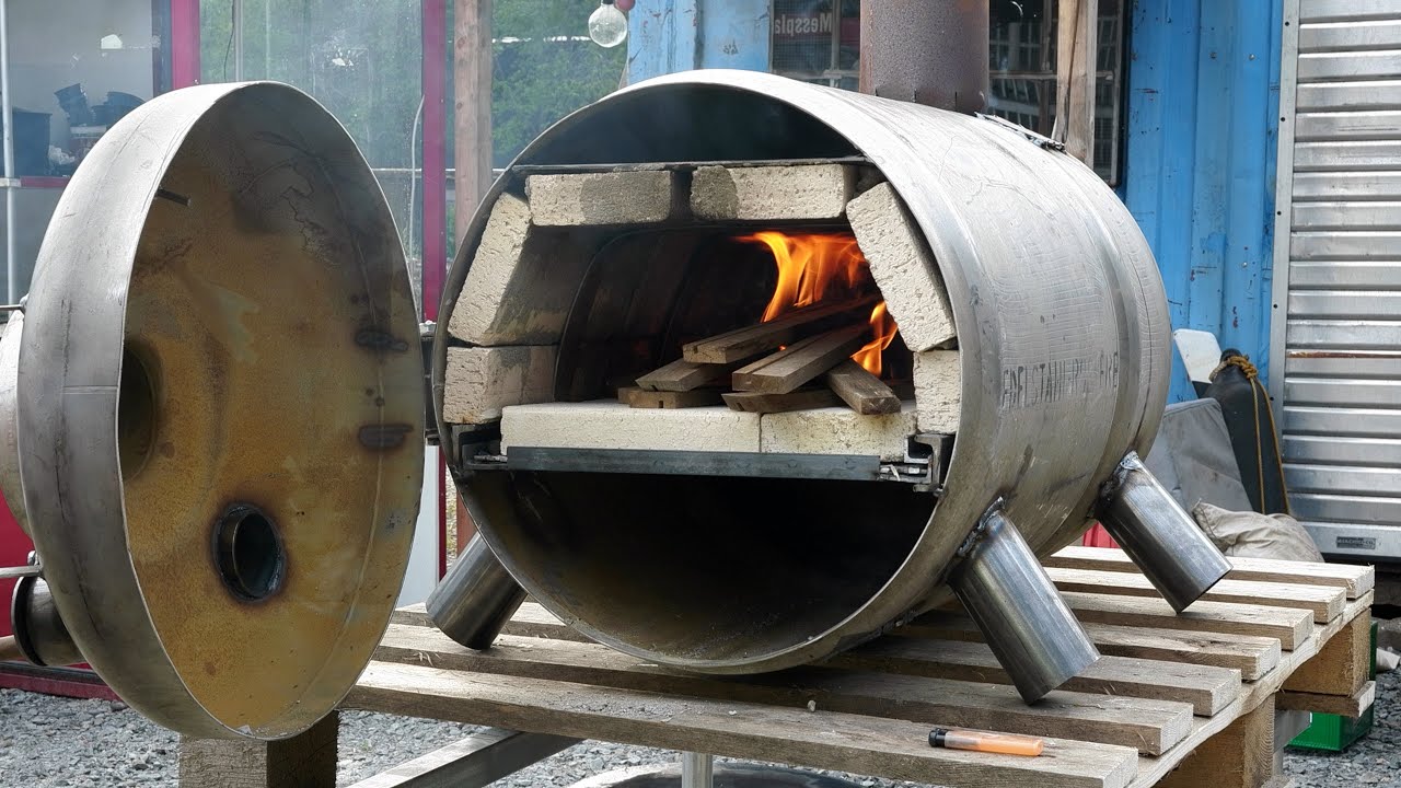 Making a Barrel Pizza Oven that works!