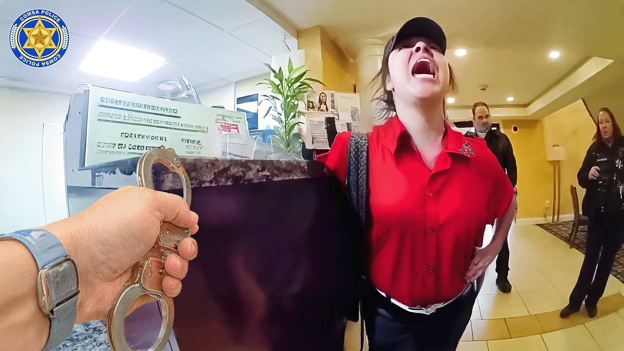 Rich Woman Turns Luxury Hotel Stay Into Total Chaos | Karens Getting Arrested By Police