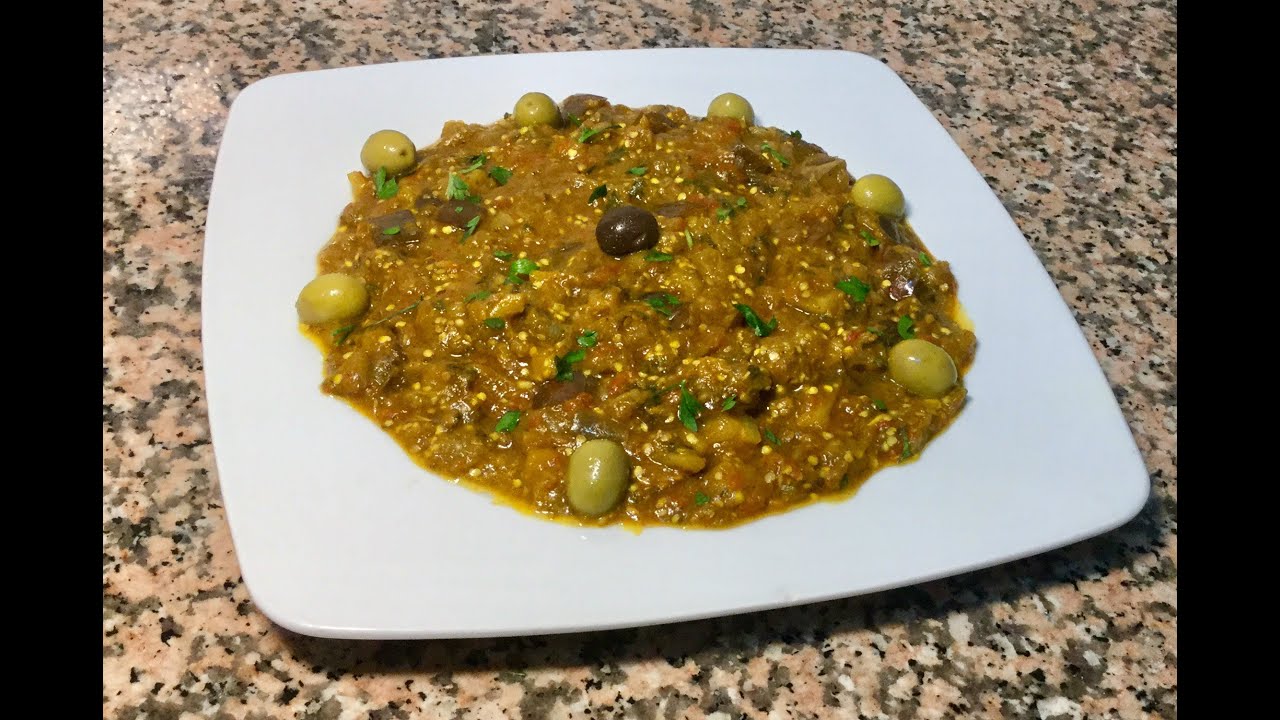 RECETTE MAROCAINE D’ÉTÉ LE ZAALOUK EXPRESS