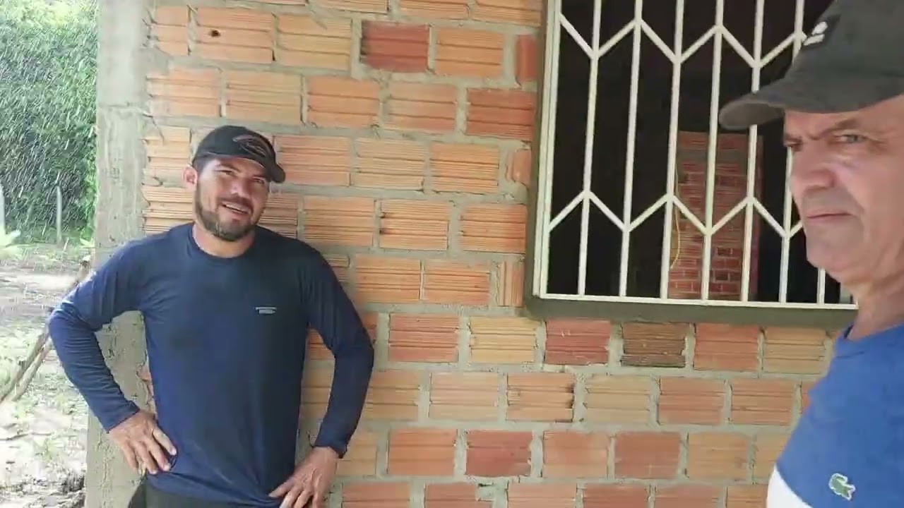 VEJA O ANDAMENTO DA CASA DO SEU PAULO TA QUASE PRONTA 