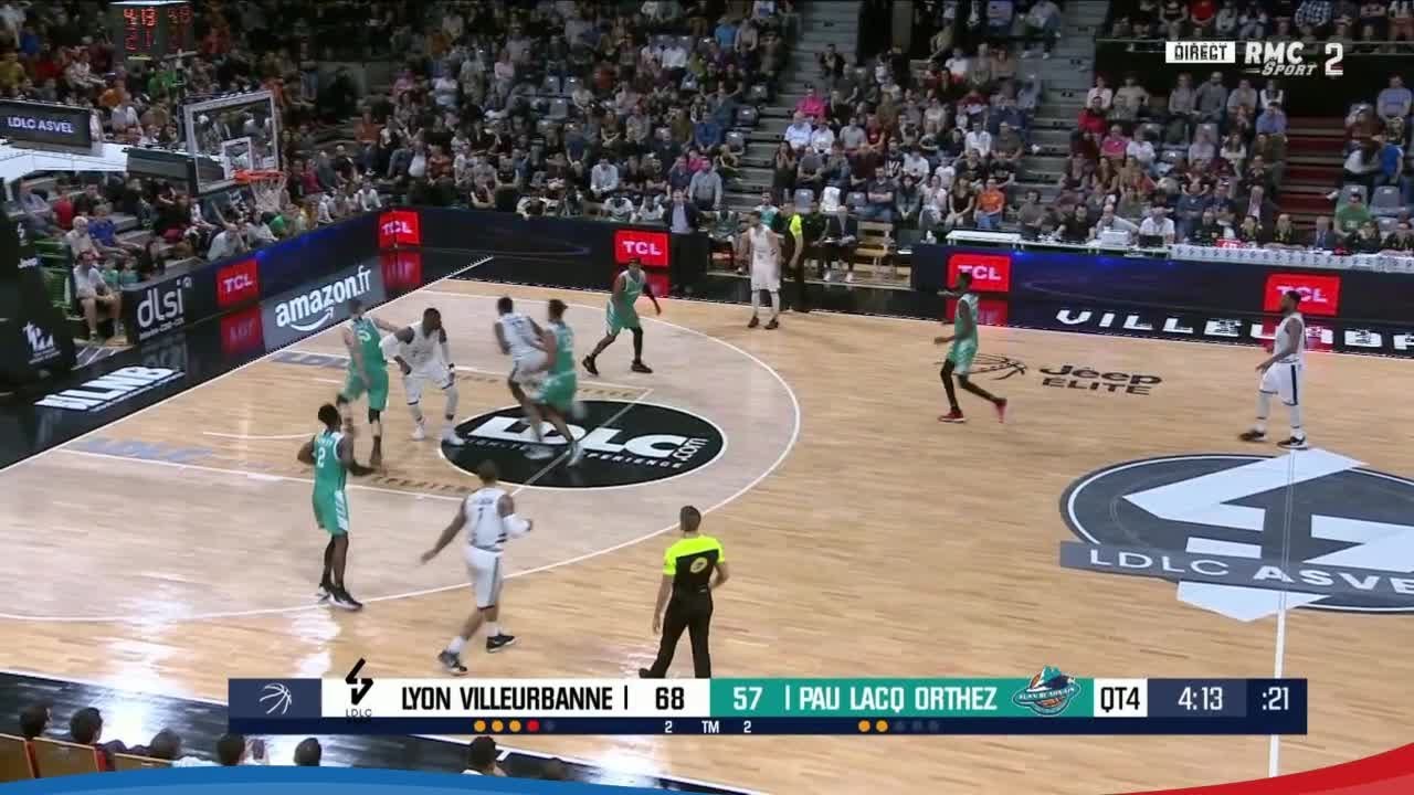 Edwin Jackson (24 points) Highlights vs. Pau-Lacq-Orthez