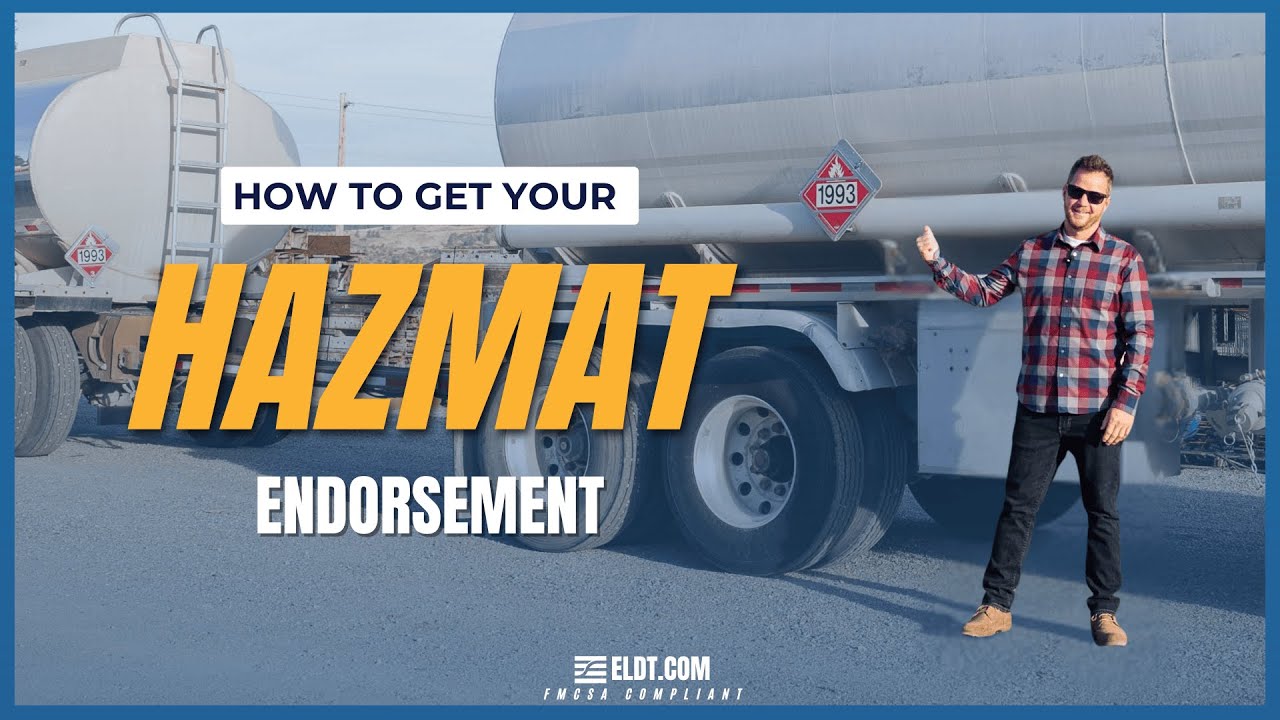 Как получить одобрение ELDT Hazmat