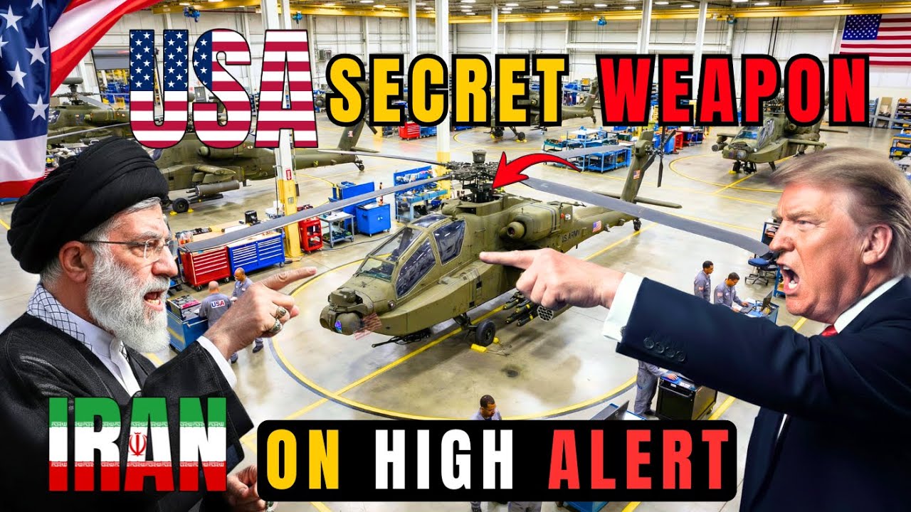 USA AH-64 Apache vs Iran's Air Force | USA's Deadliest Helicopter | How It's Built