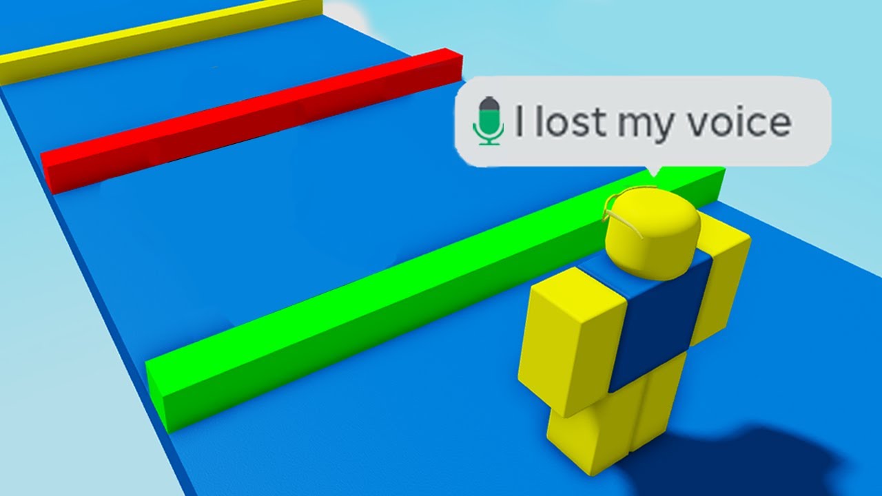 Голосовое управление Roblox Obby &mdash; это весело