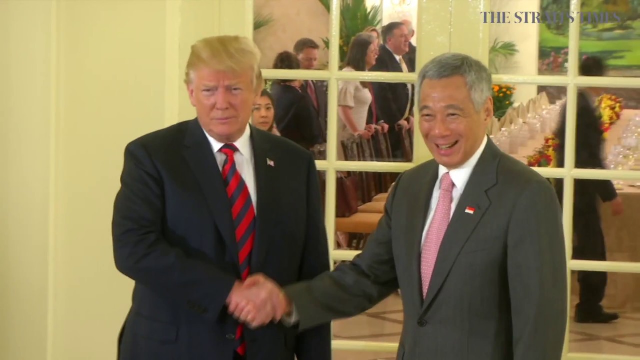 Trump-Kim summit: PM Lee meets US President Donald Trump