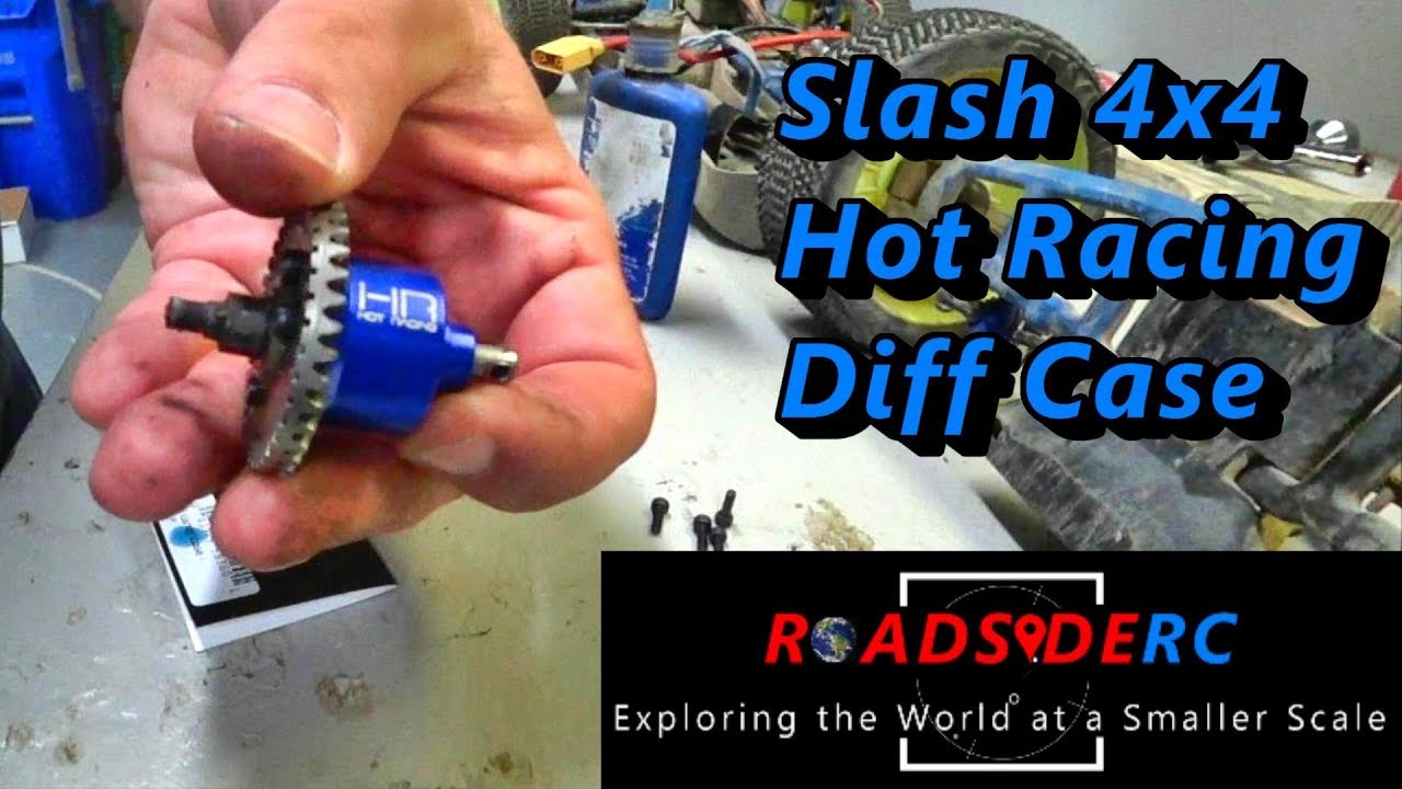 Slash 4x4 Installing Hot Racing Diff Case