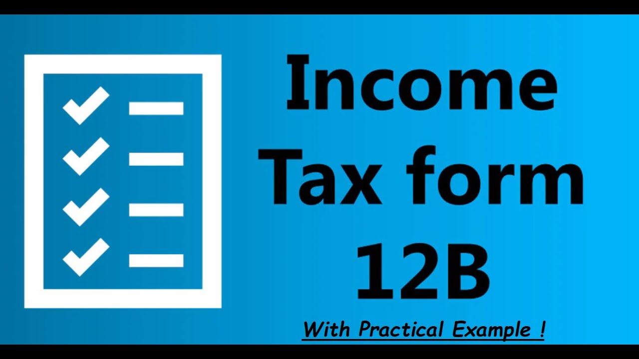 Form 12B  |  Income and Tax details from Previous Employer