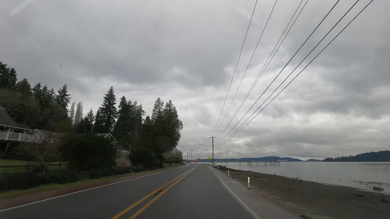 Western Washington | NW Pierce County and Southern Kitsap County | 4K Scenic Narrated Driving
