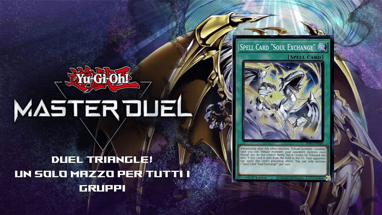 DUEL TRIANGLE! UN SOLO MAZZO PER TUTTI I GRUPPI !!!