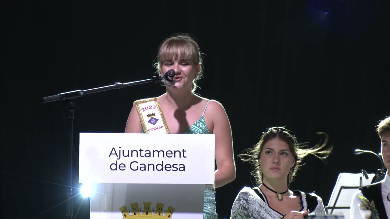 Anem de Festa: Pregó i presentació de Pubilles i Hereus de les Festes de Majors de Gandesa 2024