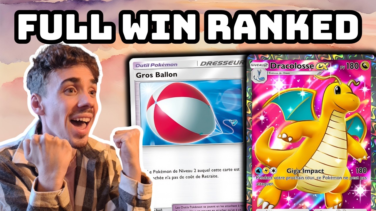 FULL WIN EN RANKED AVEC DRACOLOSSE ! Deck Pokemon TCG Pocket
