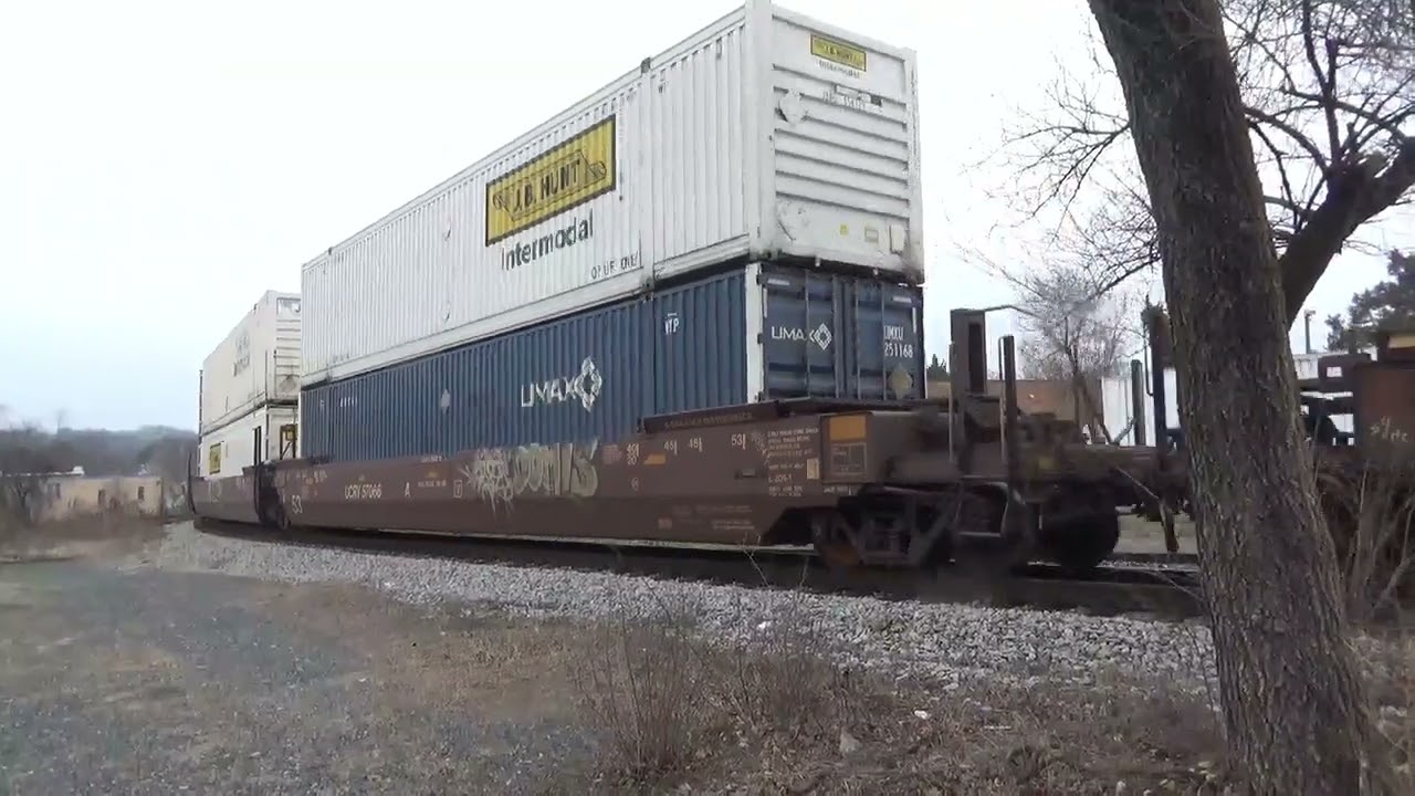 #21014 CSX I036-06 Intermodal & CSX M415-07 Mix freight & CSX E733-07 Empty coal