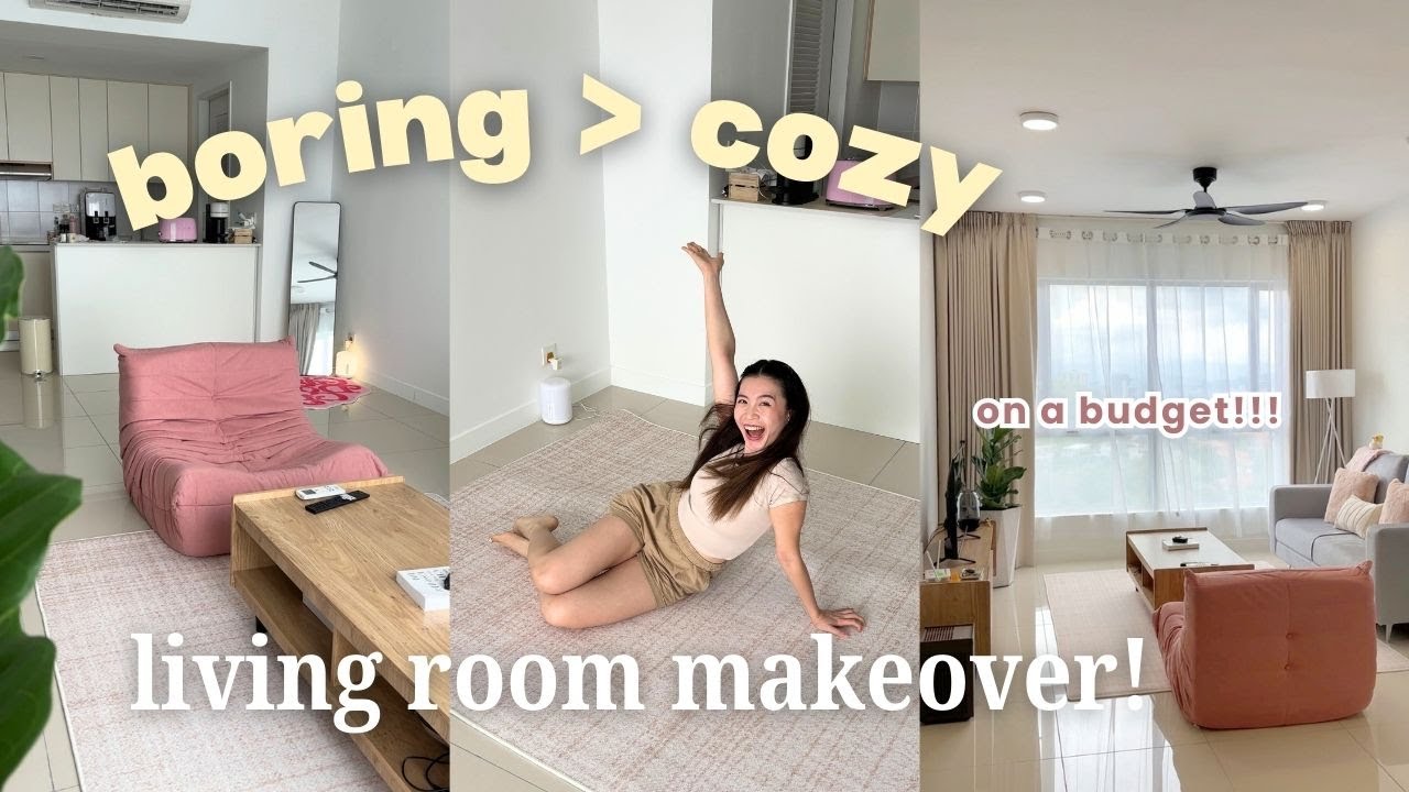 делаю мою скучную гостиную МИЛОЙ (при ограниченном бюджете)🏡