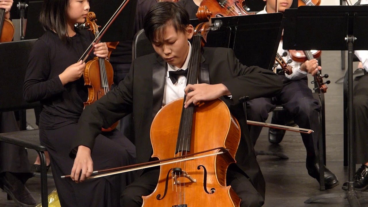 Dimitri Kabalevsky – Cello Concerto mvt 1, Elliott Kim, cello