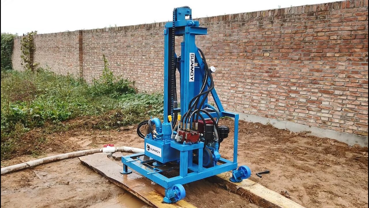 Plate-forme de forage d'eau rotative SHD260D