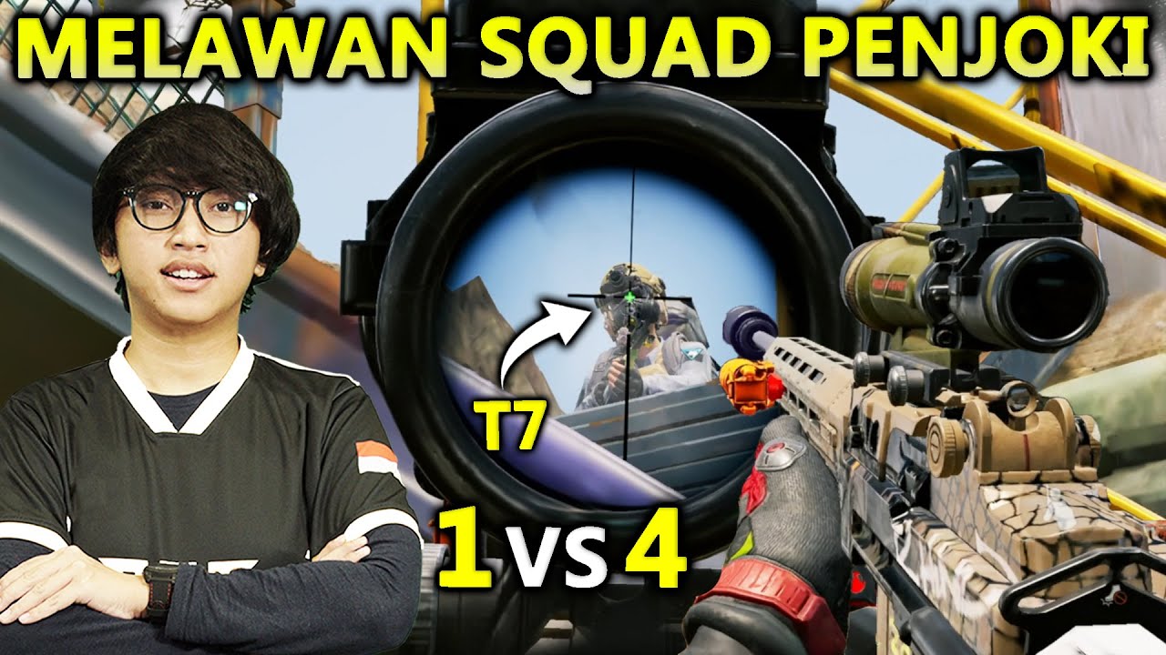 1 VS 4 MELAWAN SQUAD PENJOKI T7 THERMAL DI ARMORY FORBIDDEN ZONE - Arena Breakout