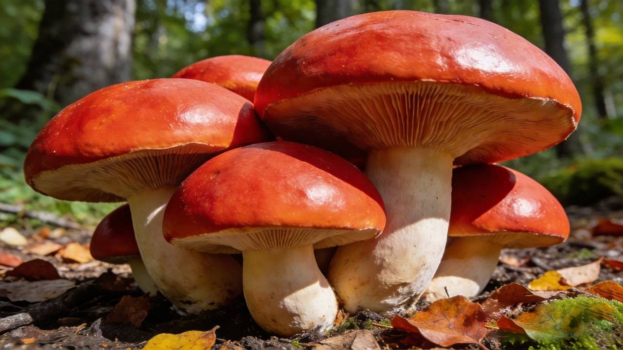 从没见过这么多鹅蛋菌，背篼篮子都装不下了 #川農小韓 #mushroom #新鲜采摘 #food #樓頂菜園 #eat #cooking #美食