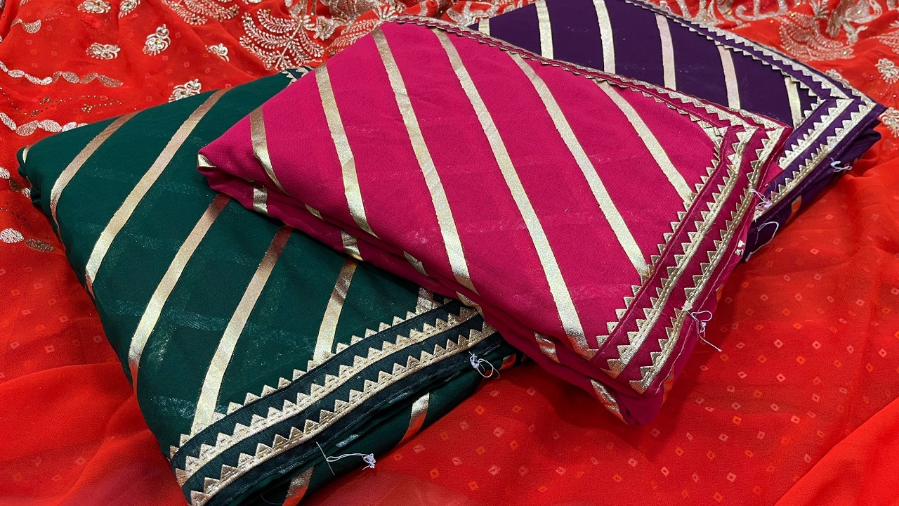Viral वाली साड़ियों में धमाका ऑफ़र 😍 | Trending Viral Saree Collection | Fancy Bandhani Sarees