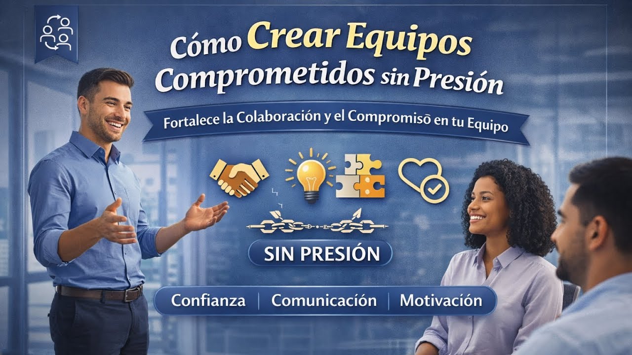 Cómo crear equipos comprometidos sin presionar 