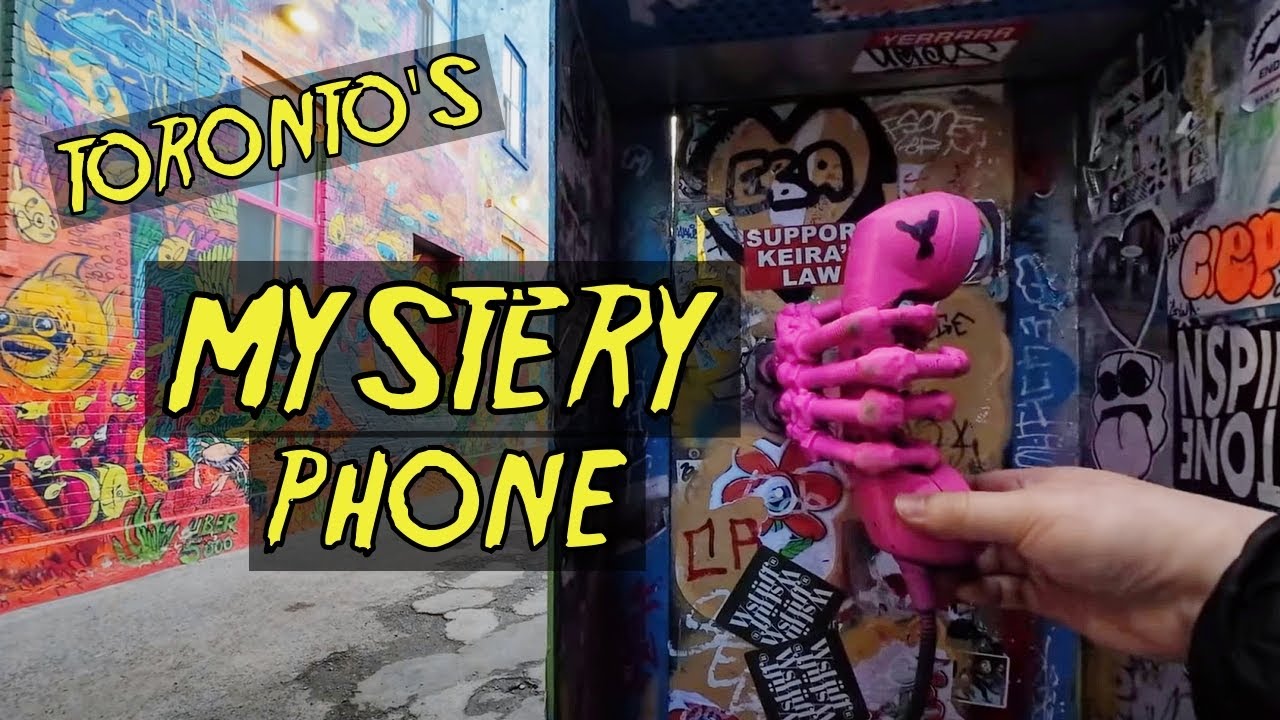 Downtown Toronto Walk | Mysterious Graffiti Alley | Urban Art | 4K