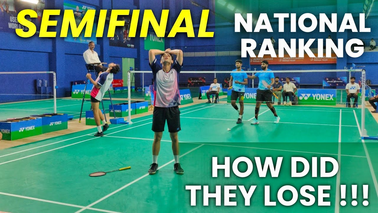 LOKESH/GAJENDRAN S VS BHAVYA CHABRA/PARAM CHOUDHARY- NATIONAL RANKING BADMINTON TOURNAMENT BANGLORE