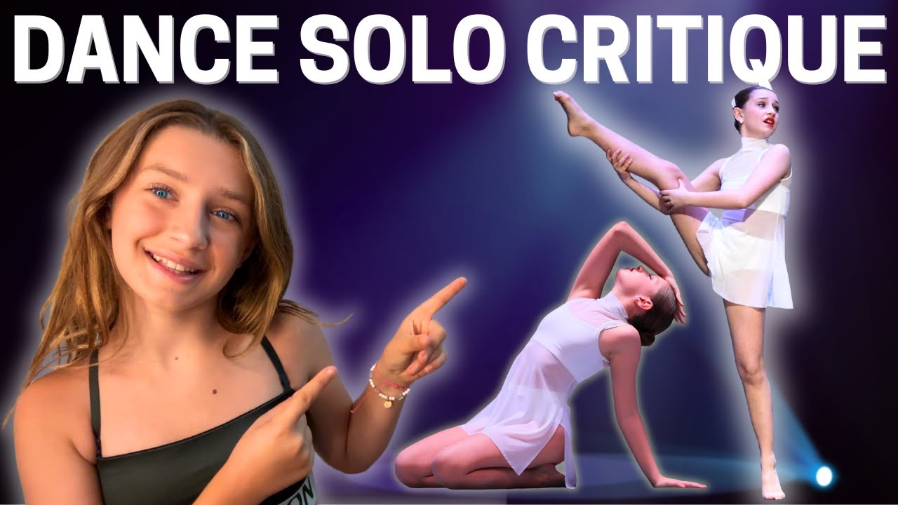 Critiquing My Contemporary Dance Solo // Lessons Learned 😳