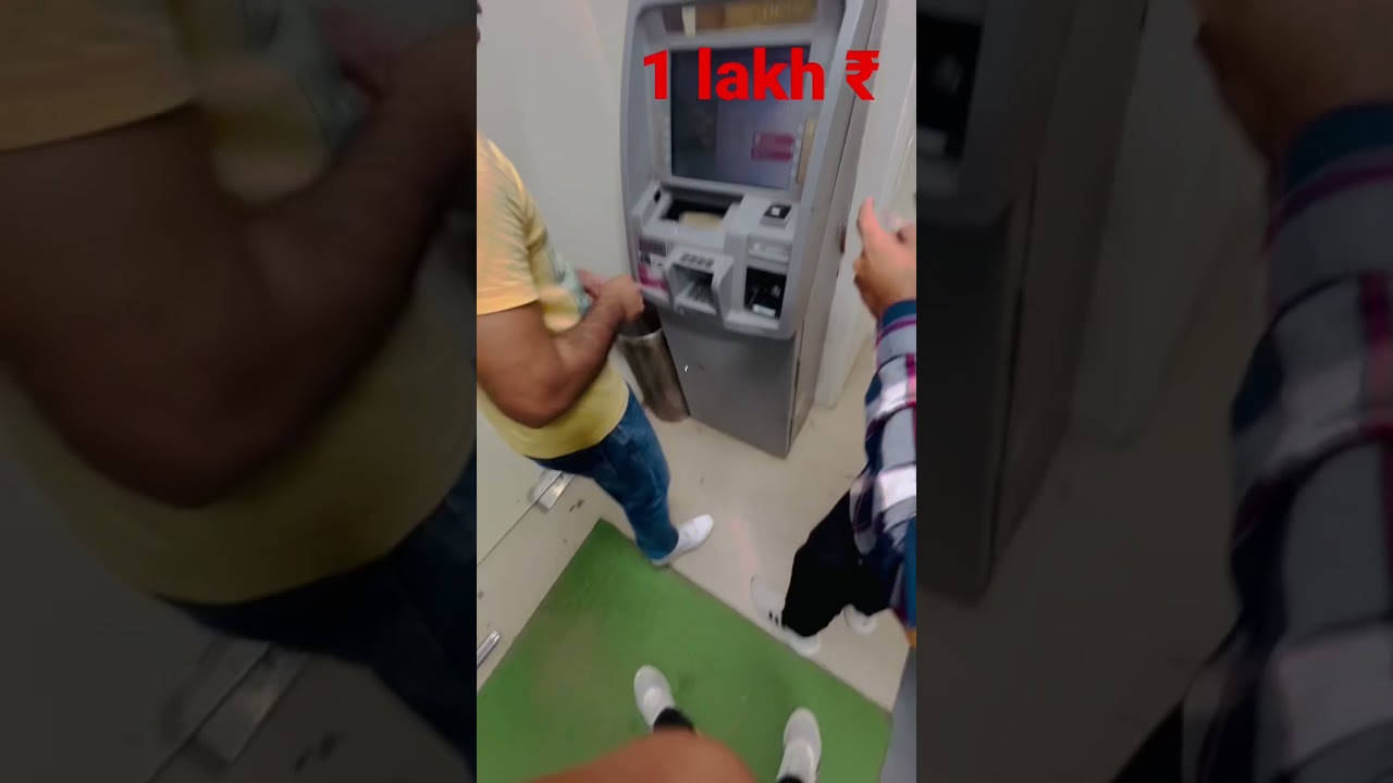 1lakh💰cash withdrawal || #atm #viral #youtubeshorts #new #shortvideo