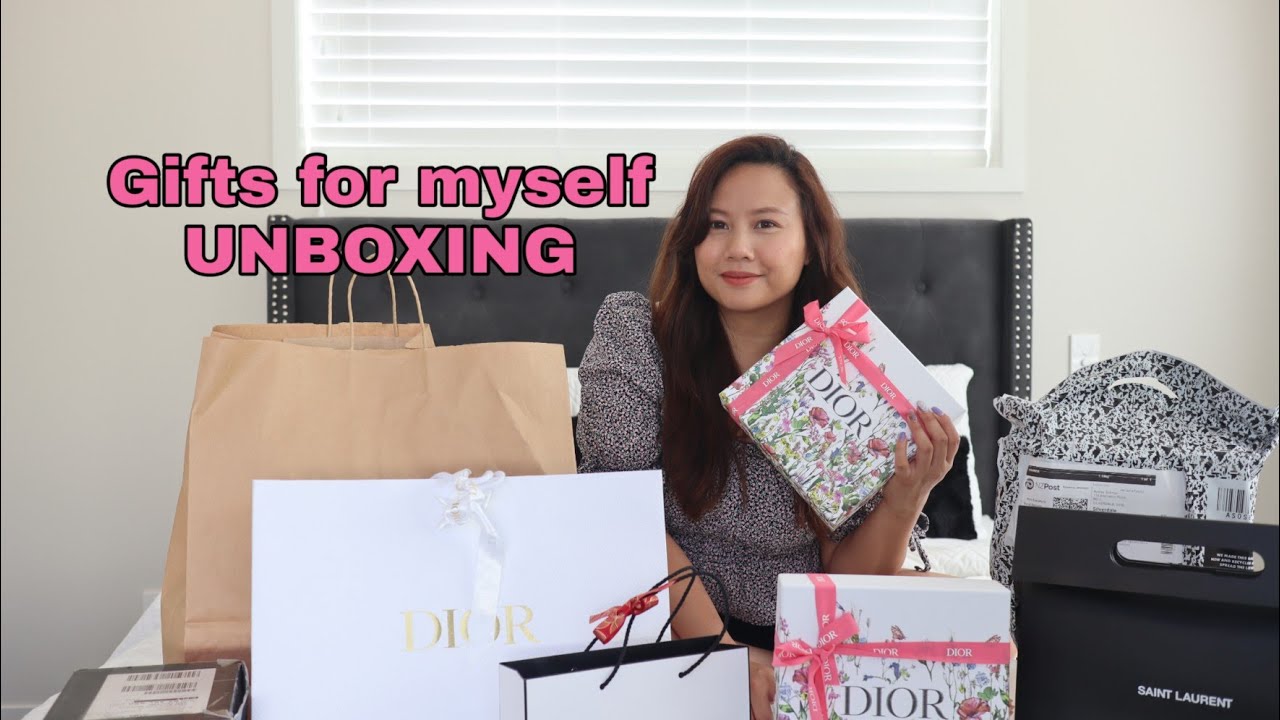 Unboxing birthday gifts for myself #selflove