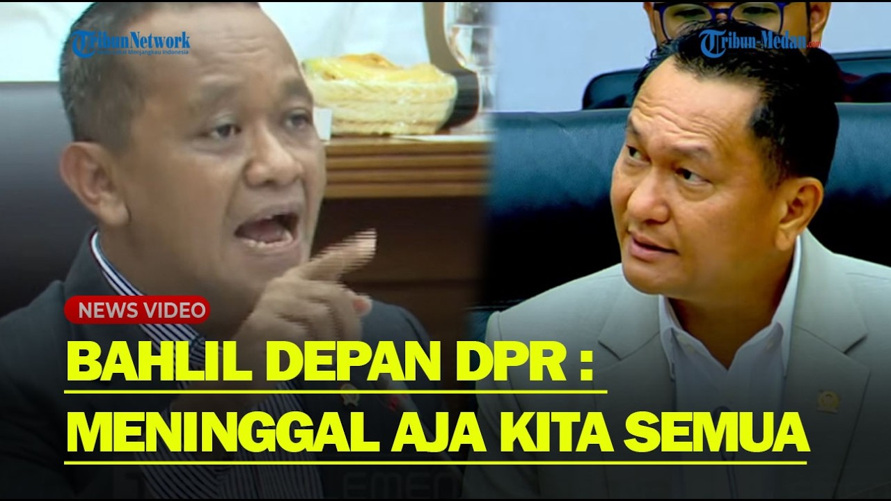 RAMAI JADI MEME di Sosmed Bahlil Singgung 'Permainan' Asing : Kau Baru Mau Tulis Kaka Sudah Baca