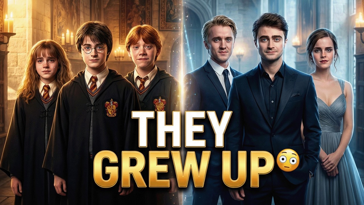 Harry Potter Cast Then vs Now (2001 vs 2026) – 25 Years Later 😳