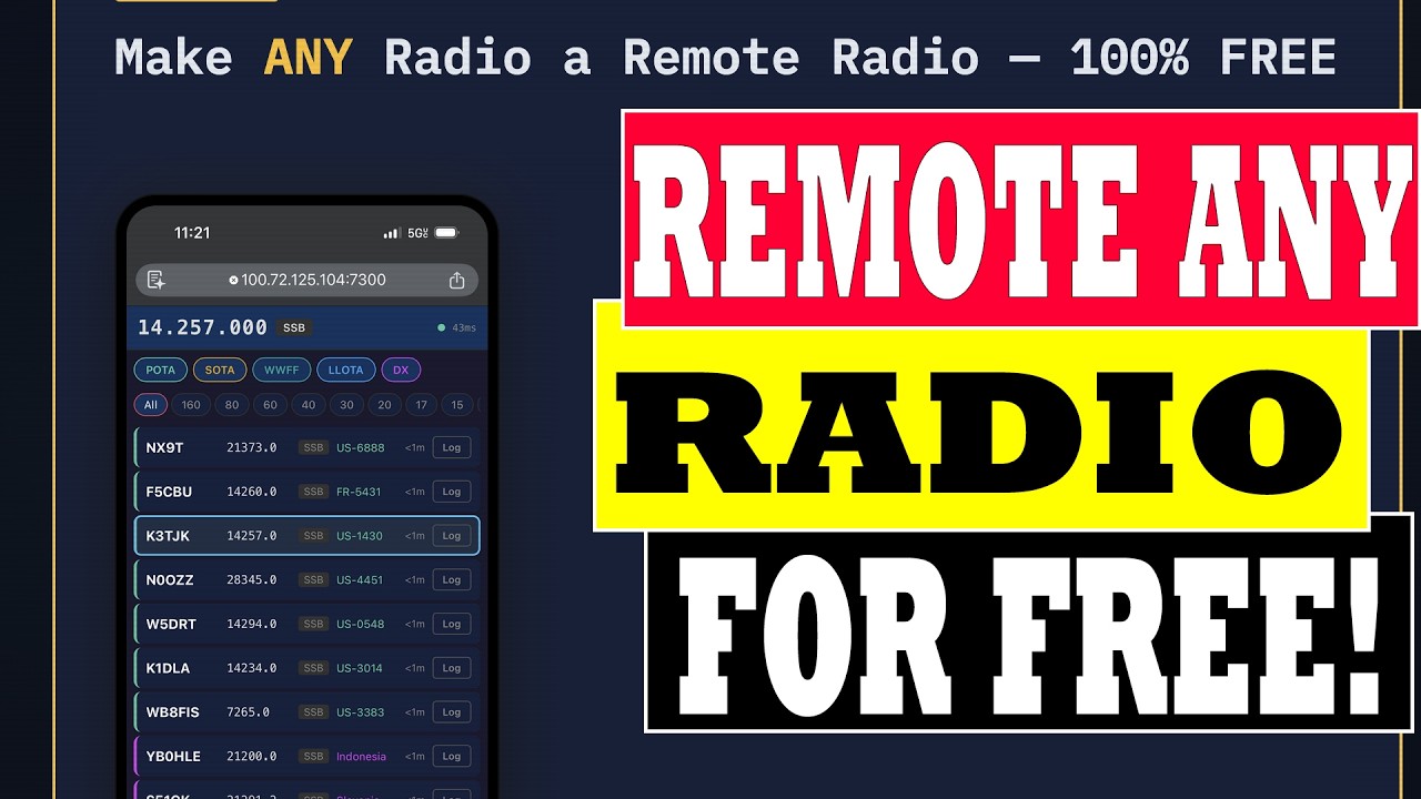 What If You Could Control Your Ham Radio From Anywhere? PotaCat