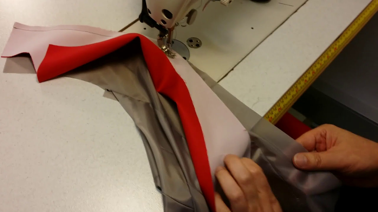Making a jacket part 11: Front facing