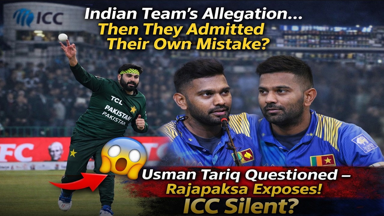 India vs Pakistan Naya Tanaaza | Usman Tariq Ilzam Ki Asal Kahani | ICC Silence 2026