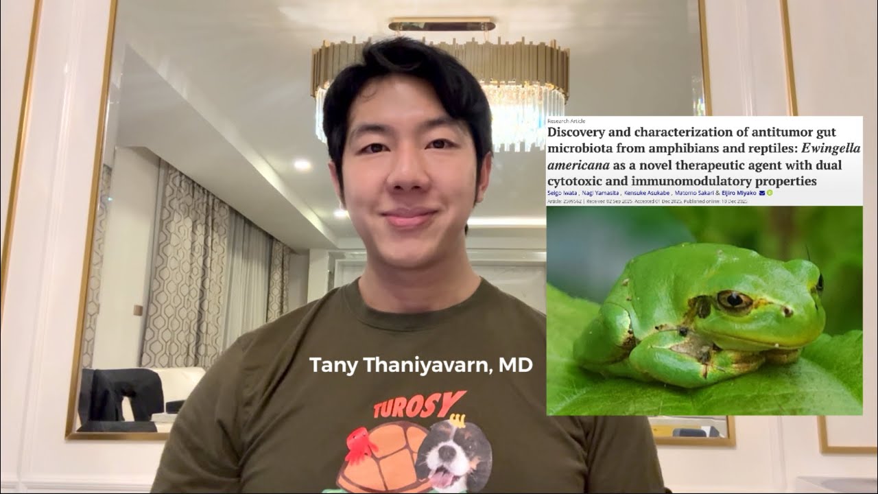 ญี่ปุ่นพบแบคทีเรียในกบสามารถรักษามะเร็งลำไส้ใหญ่หายขาด 100% !?