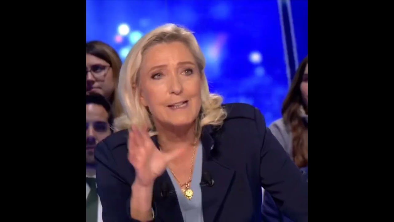 Marine Le Pen au sujet des demandes de naturalisation, en direct sur Tiktok